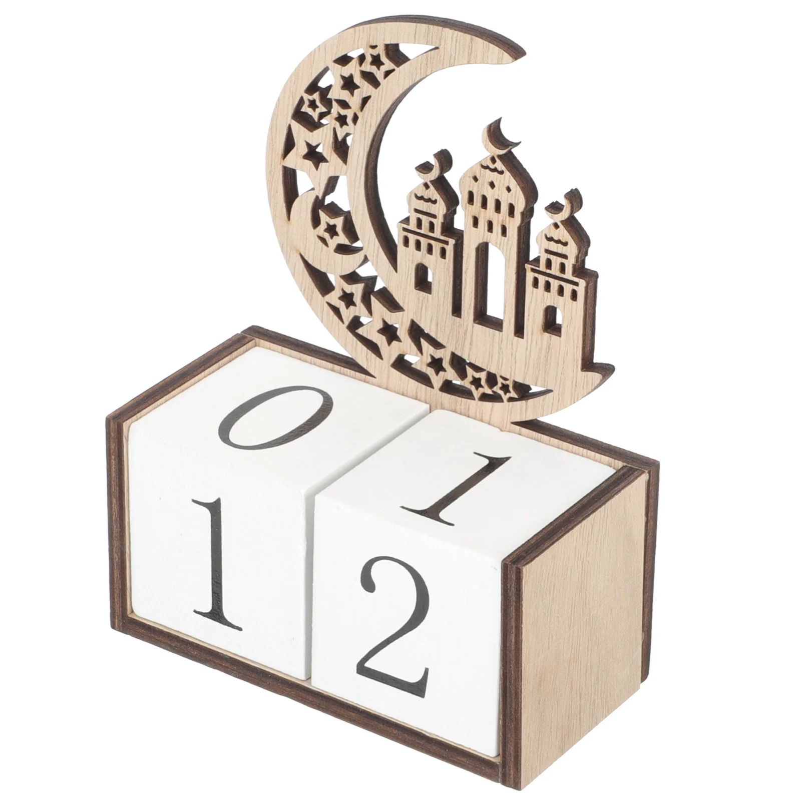 

Деревянный Календарь Рамадан обратный отсчет календарь Рамадан Адвент календарь идентификатор