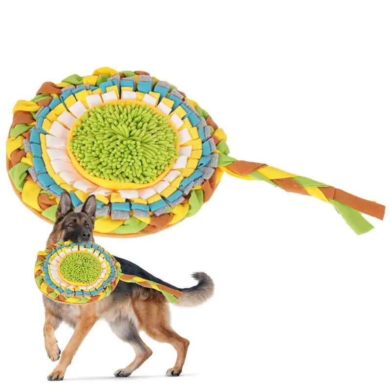 

Pet For Dogs Pet Snuffle Toy Interactive Dog Toys For Boredom Dog Enrichment Toys For Puppy Dog Food Mat Crinkle Toy