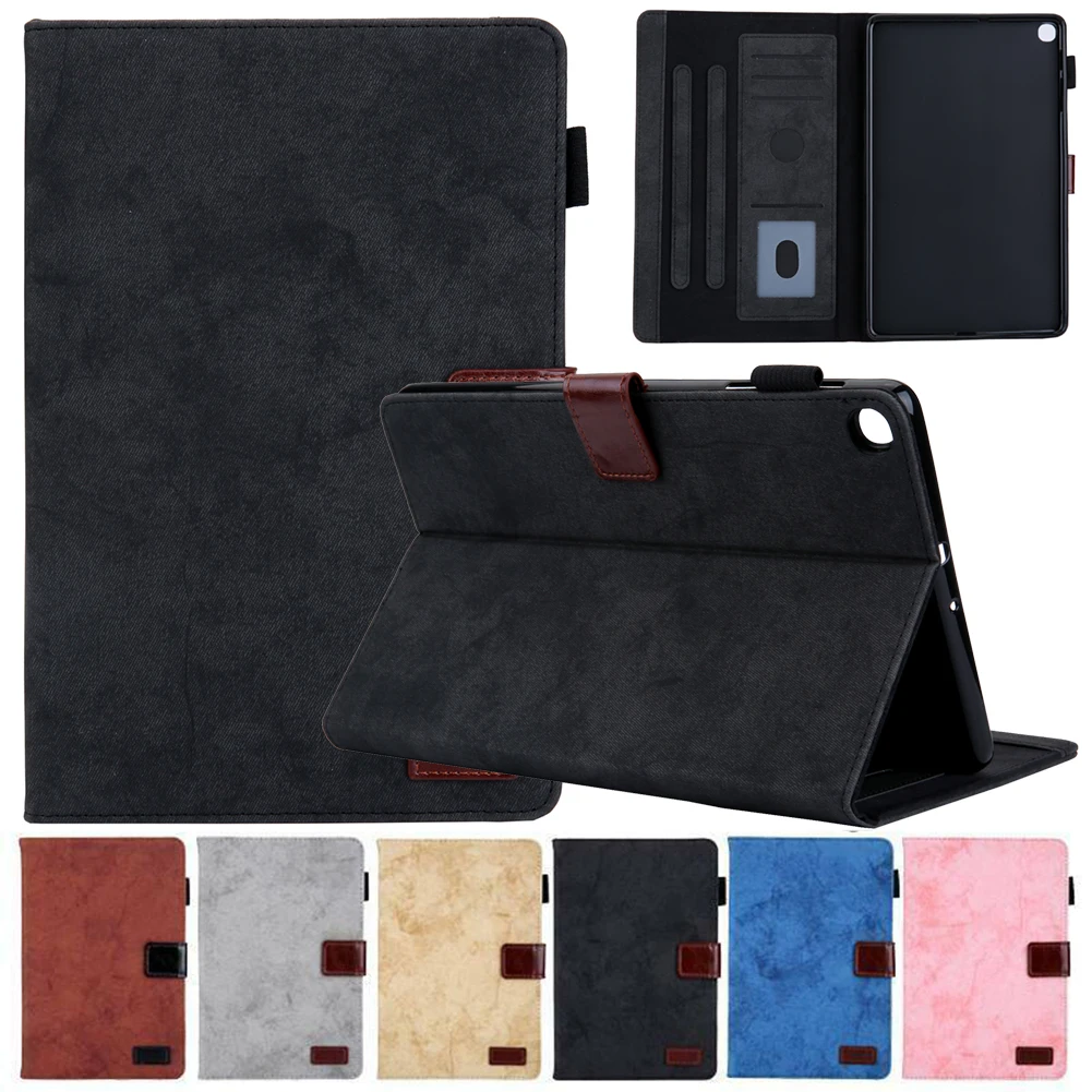 

Tablet Case Cover For Samsung Galaxy Tab A 8.4 T307 2020 Flip Skin Leather TPU Protective Stand Bracket Folding Shell Card Slot