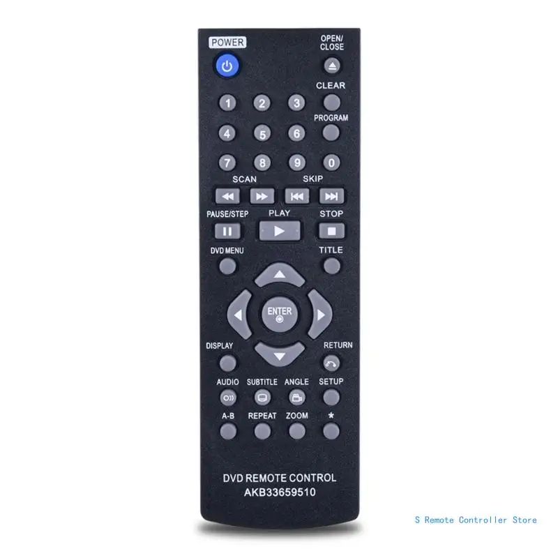 BX0E универсальный сменный пульт AKB33659510 для LG DVD-плеера DVX390 DP122 DVX440