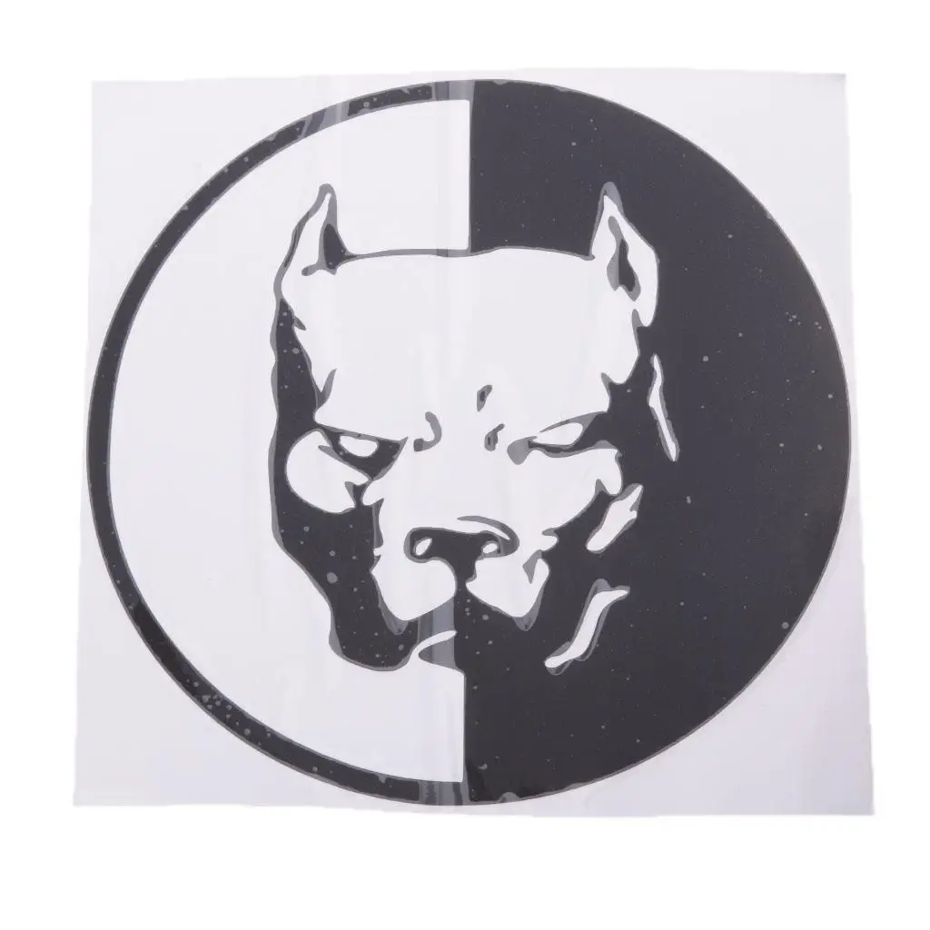 Наклейки на автомобиль Stying Pitbull, Супергерой, собака, светоотражающая Водонепроницаемая наклейка