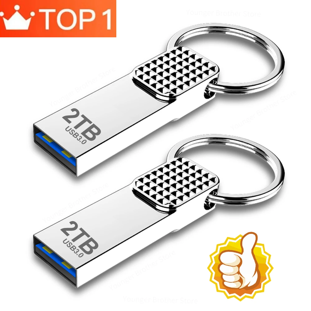 

8TB 16TB Metal Usb 3.0 Pendrive 1TB High Speed Pen Drive 2TB Silver Waterproof Cle Usb Flash Drives 512GB 4TB Free Shipping