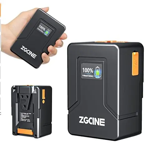 

ZGCIEN professional Type-C fast charging 6800mAh 99Wh BP-99W V mount V Lock battery for Sony Camcorder Video Camera