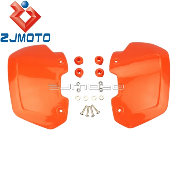 

7-цветные универсальные защитные ограждения для рук мотоцикла, комплект удлинителей пластиковой крышки, лобовое стекло, поручни для мотоцикла, поднимающие лобовое стекло