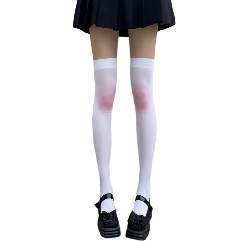 

Japanese Thin Tube Socks Thigh High Tights Over Knee Socks Knee High Stockings