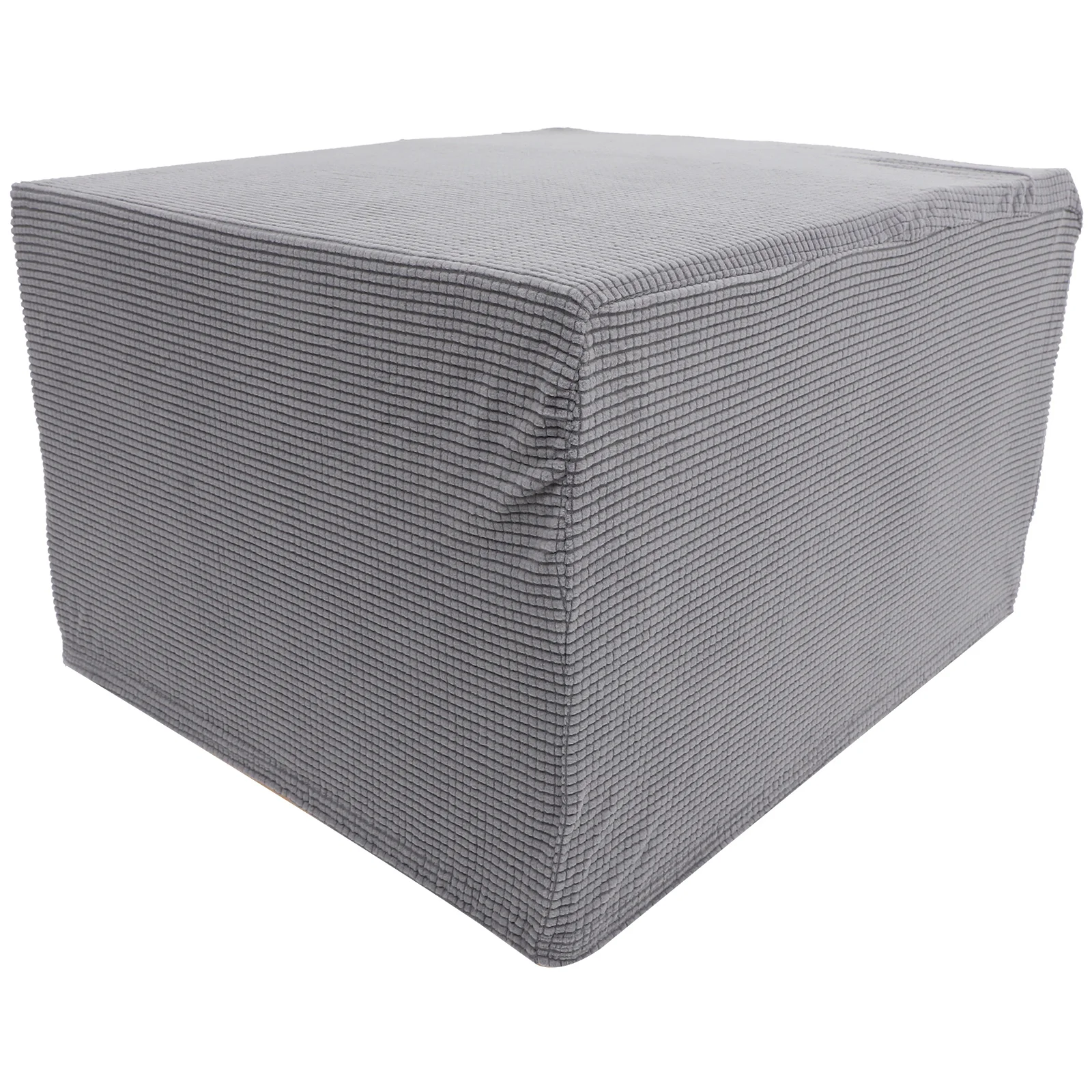 

Decorative Stool Cushion Chair Cover Supply Square Seat Replacement Covers Elastic Slipcover