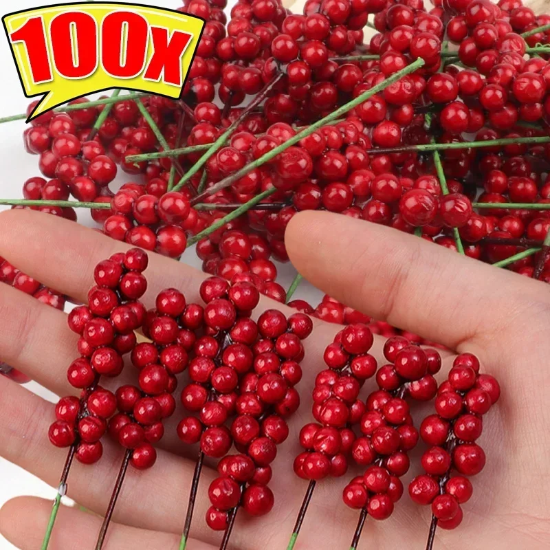 Искусственные ягоды 100/1 шт