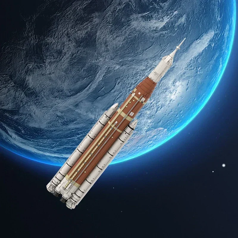 Конструктор MOC Space Launch System Artemis SLS Rocket (1:110 Сатурн в масштабе)
