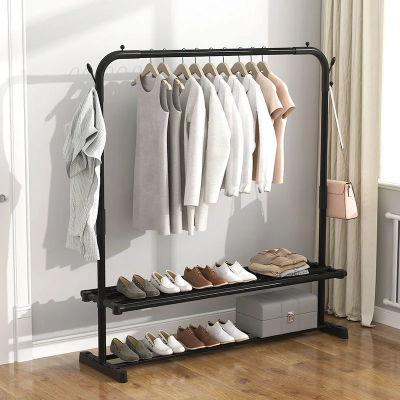 

Clothing Rack Coats Page Wearing for Clothes Coat Shelves Home Furniture Wardrobe Stand Children's Room Rack Wall Clothes Hanger