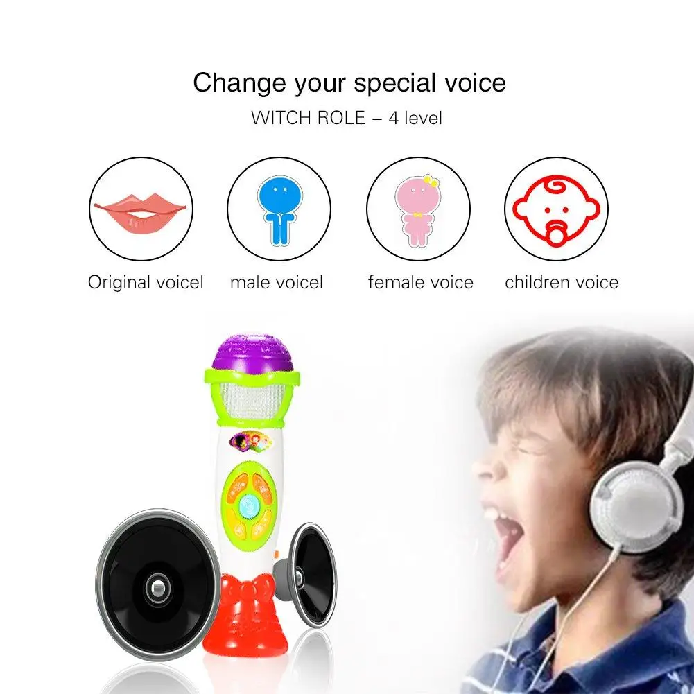 Переключи голосовое. Микрофон караоке космонавт. Kids on Microphone. Borofone Karaoke Microphone colorful breathing Light.