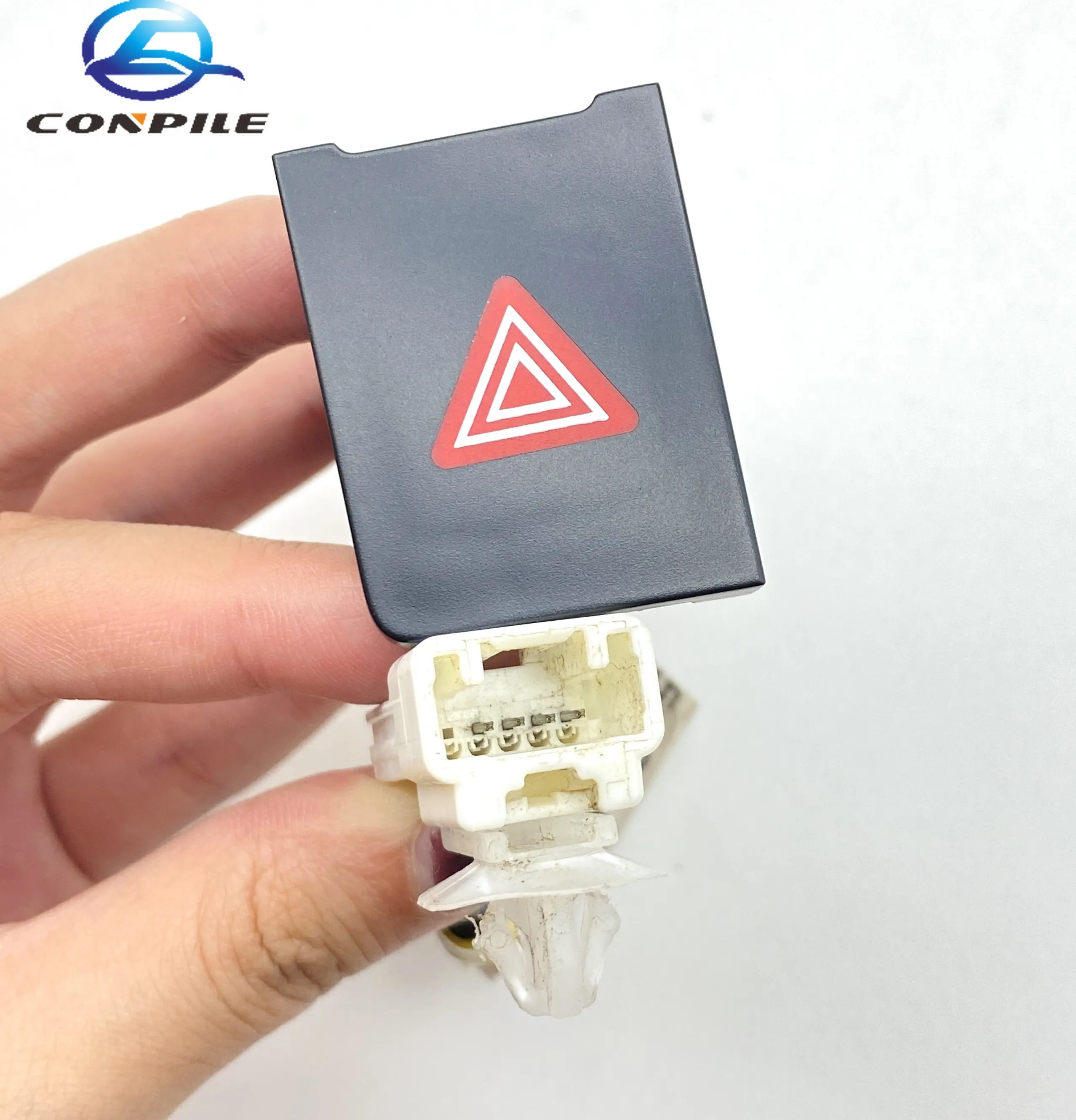 

original for Toyota Prado Car CD Frame Double Flash Warning Light Switch Emergency Light 4pin Switch