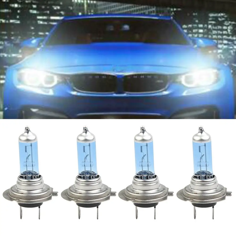 Галогенные головные лампы 4 шт./компл. H7 100 Вт 6000K ксеноновые Hid Супер-белые