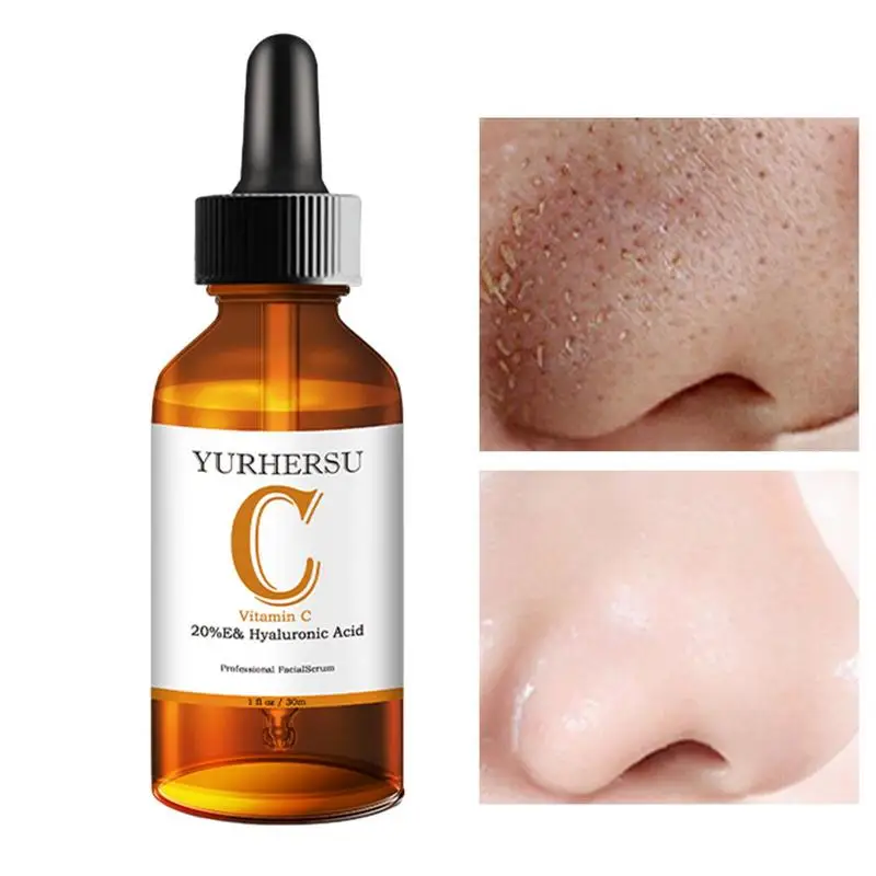 

Vitamin C Serum For Face 30ml Moisturizing Brightens Skin Repair Smooth Facial Essence Serum Facial Care Skincare Products