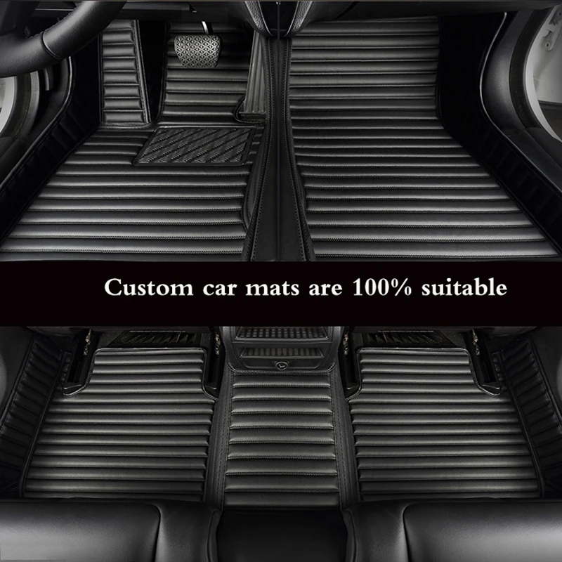 

Custom full-coverage PU car floor mats for Audi A5 auto accessories Carpets Fashion Automobile Rugs Foot Pads Interior 2000-2023