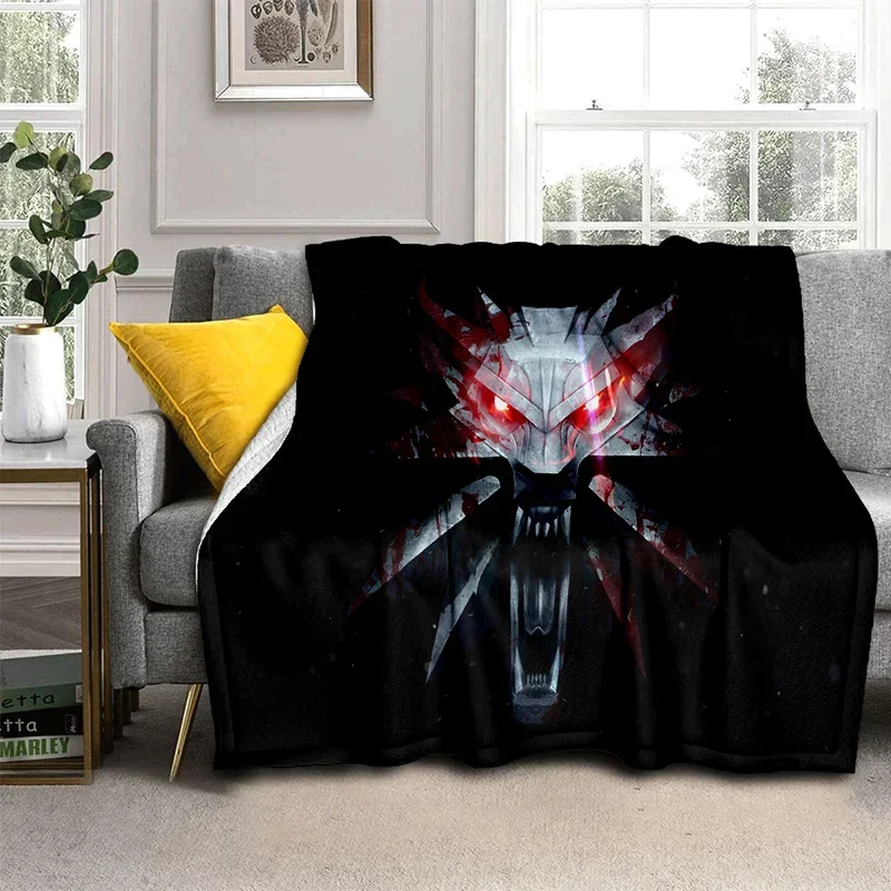 3D игровое одеяло W-Witcher мягкое для дома спальни кровати дивана пикника