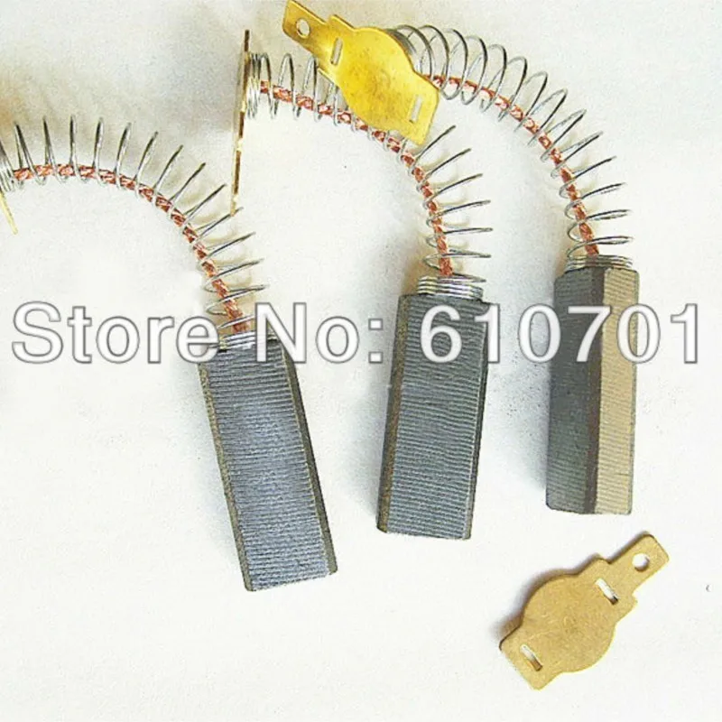 

2 шт. угольная щетка для двигателя FUJI EA4117 6,3*11*32 мм, электроэлектрический инструмент для очистителя медиа/Sanyo/Haier/пылесборника 6,3x11x32 мм