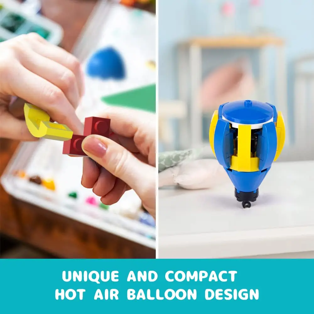 Строительные блоки с воздушным шаром 784 деталей