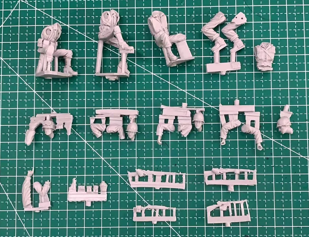 1/35 модельная фигурка из смолы наборы армейские Соединенные Штаты рейнджер 2-й