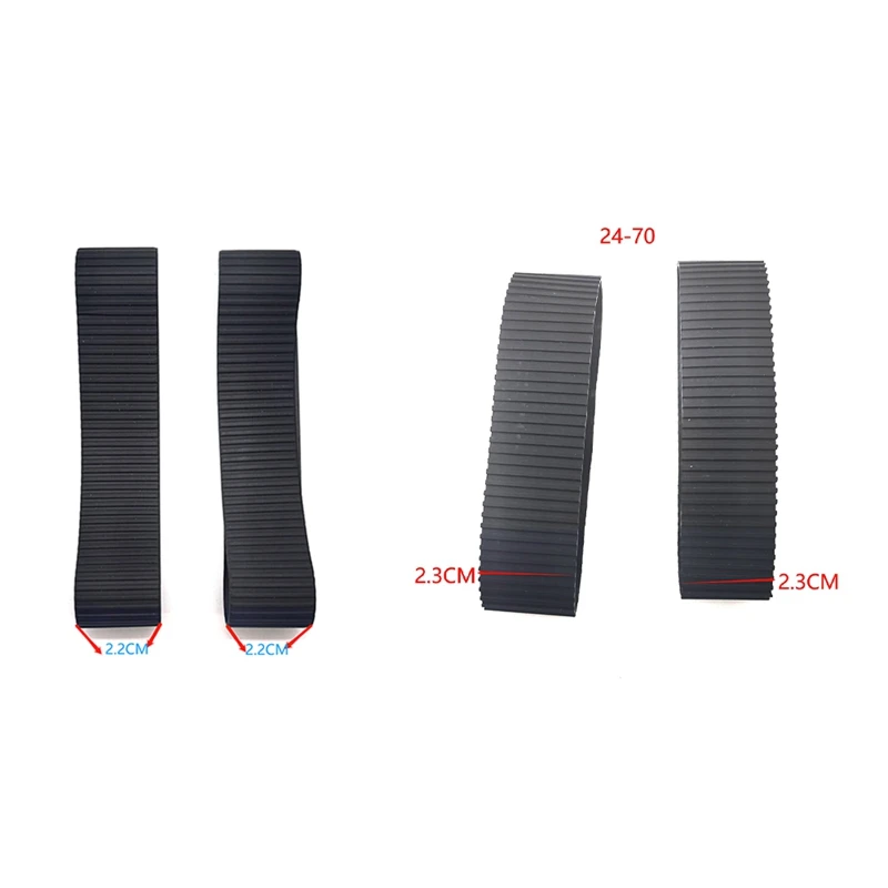 1 комплект новой резиновой линзы с фокусировкой и резиной для масштабирования Canon