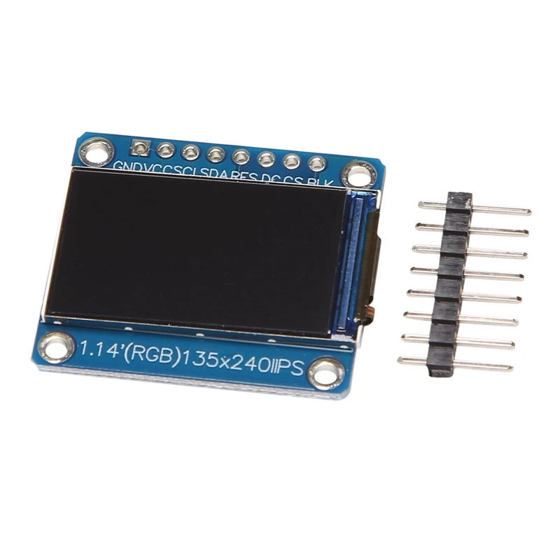 

Hot TTKK 1.14 Inch TFT IPS OLED Display Module ST7789 LCD Board SPI Full Color HD