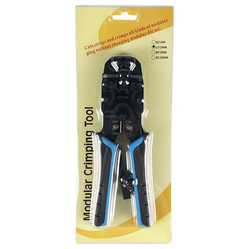 Обжимные Щипцы для сетевых проводов ZoeRax RJ11  RJ12  RJ45  RJ50 8P 10P 6P 4C (art.: 3920bedd8e3fc) - 3920bedd8e3fc