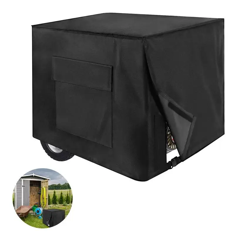

Portable Generator Cover Waterproof Heavy Duty Thicken 600D Polyester Cover Universal Generator Cover For Generators 5500-15000