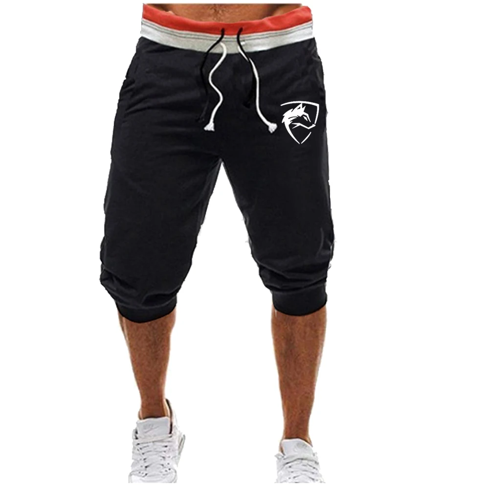 High Quality Outdoor Loose Capri Pants Men Daily Short Pants Casual Sports Joggers Large Athletic Cropped Trousers Pedal Pushers