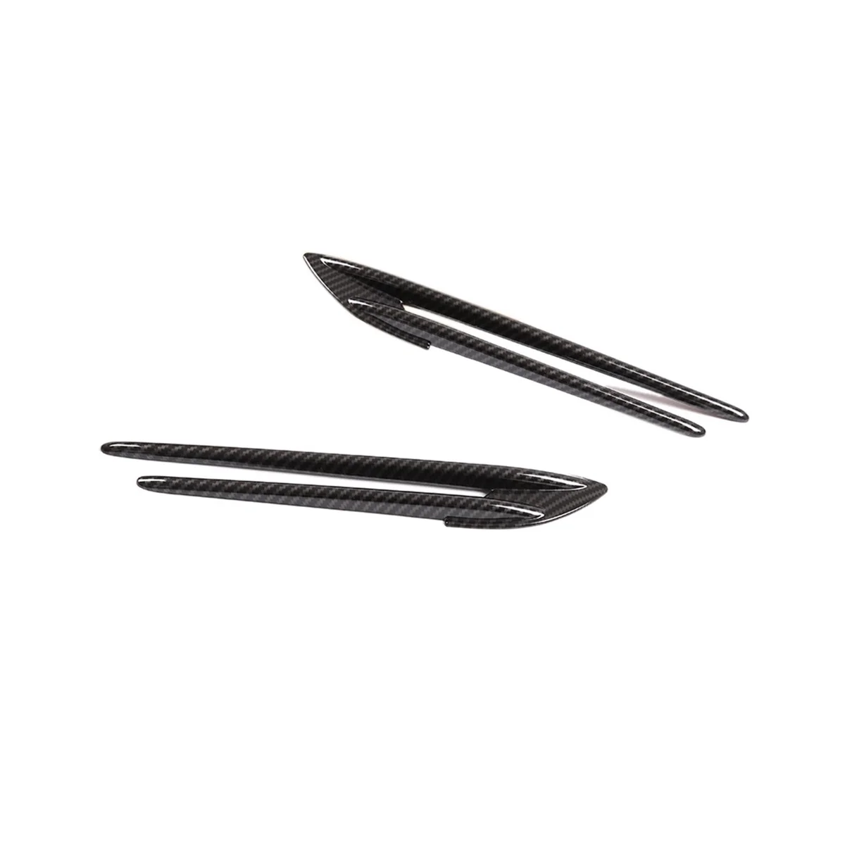 

Carbon Fiber Car Side Air Vent Wing Trim Cover Strip for BRZ 2017-2020