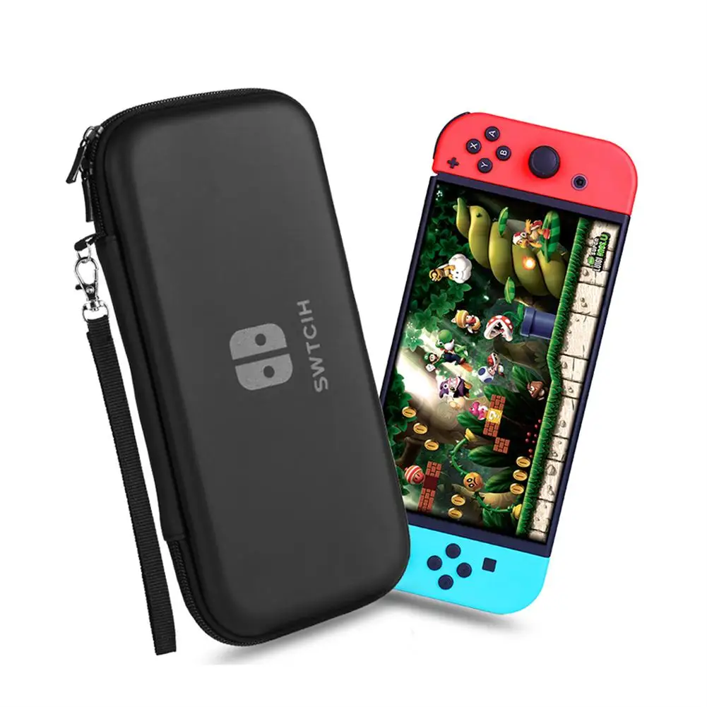 

For Nintendo Switch Storage Box Waterproof Case for Nitendo NS Console Joycon Bag Mini EVA Hard Pouch Built-in 5 Game Card Slots