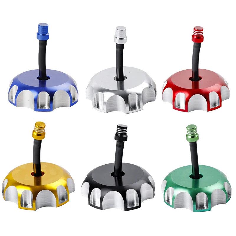 

Motorcross Dirt bike Pit Bike Aluminum Gas Fuel Petrol Tank Cap Cover For CRF250 450 XR250 250R CRF450X XR250 XR650 XR600 Series