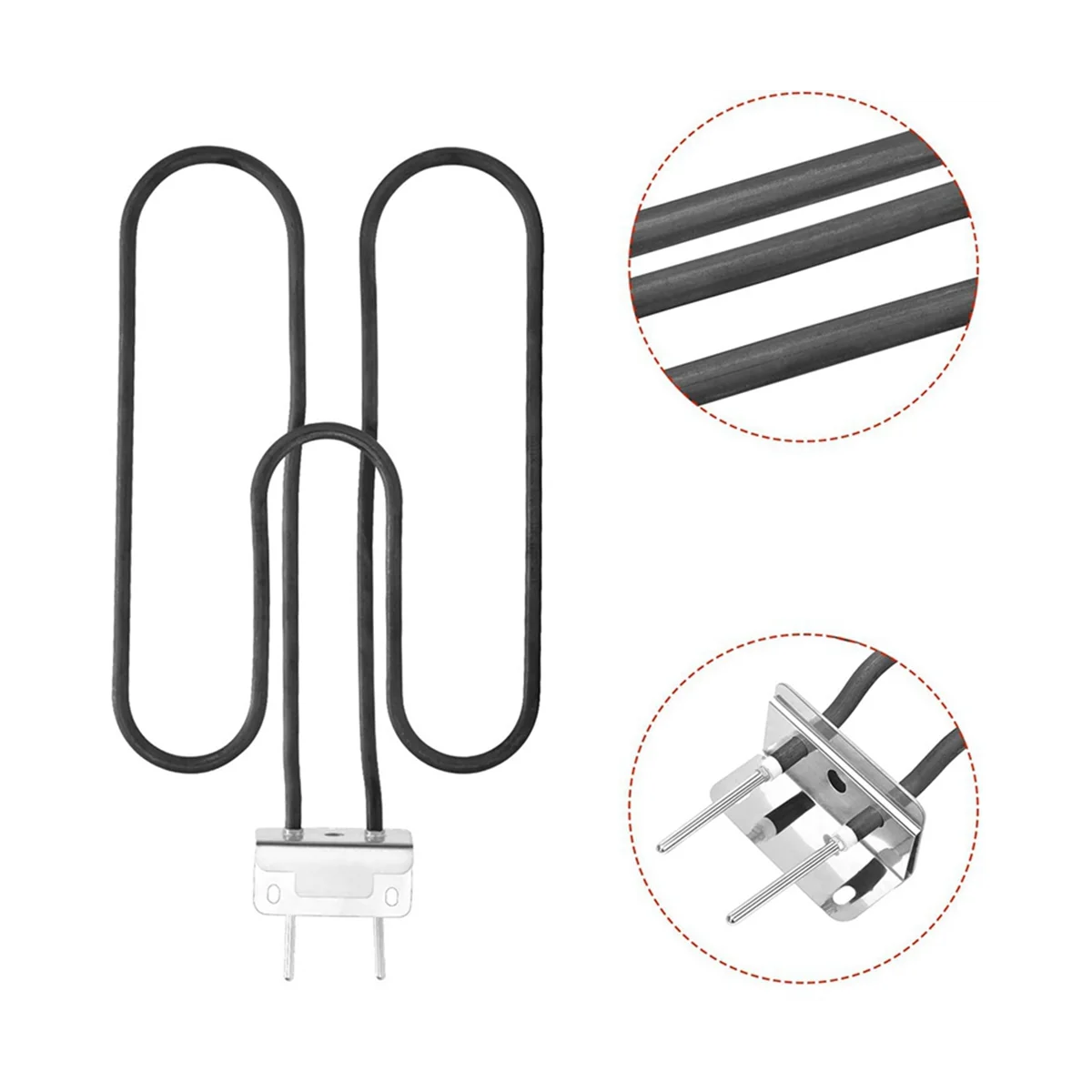Запчасти для электрического гриля Weber 66631/65620 нагревательные элементы 2200 Вт Q140/Q1400