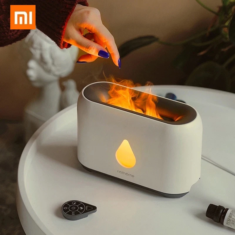 For Xiaomi Nordic Oumu humidifier NJH18 small flame aromatherapy machine flame humidifier aromatherapy atmosphere lamp