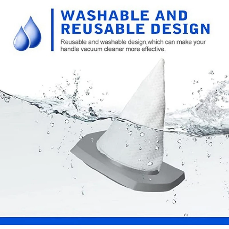 6 шт. Hepa-фильтр для VAX Gator H85-GA-B10 сменный запасной фильтр пылесоса