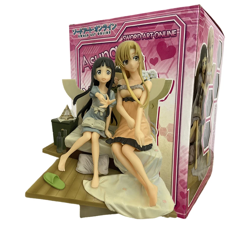 

Фигурка аниме «Искусство меча онлайн» Asuna Yui 1/8, экшн-фигурка из ПВХ для мамы и дочери, игрушка для девочки, Коллекционная модель, кукла в подарок, 20 см