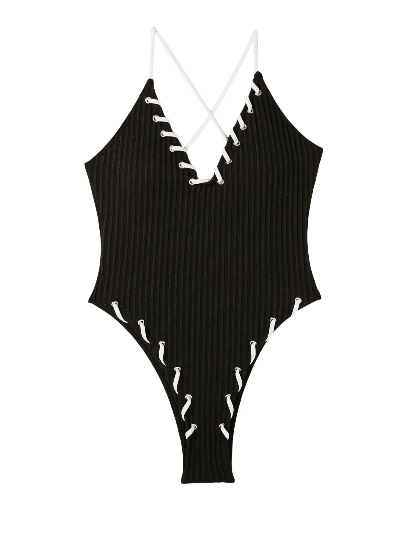 Женский цельный купальник NameIsNotDefined черный