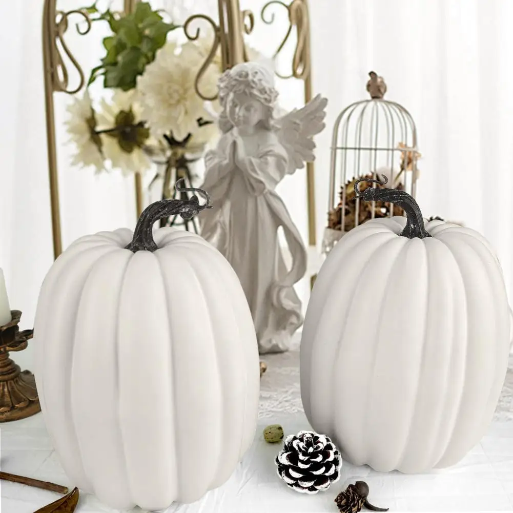 Искусственные тыквы для украшения осеннего урожая на День Благодарения