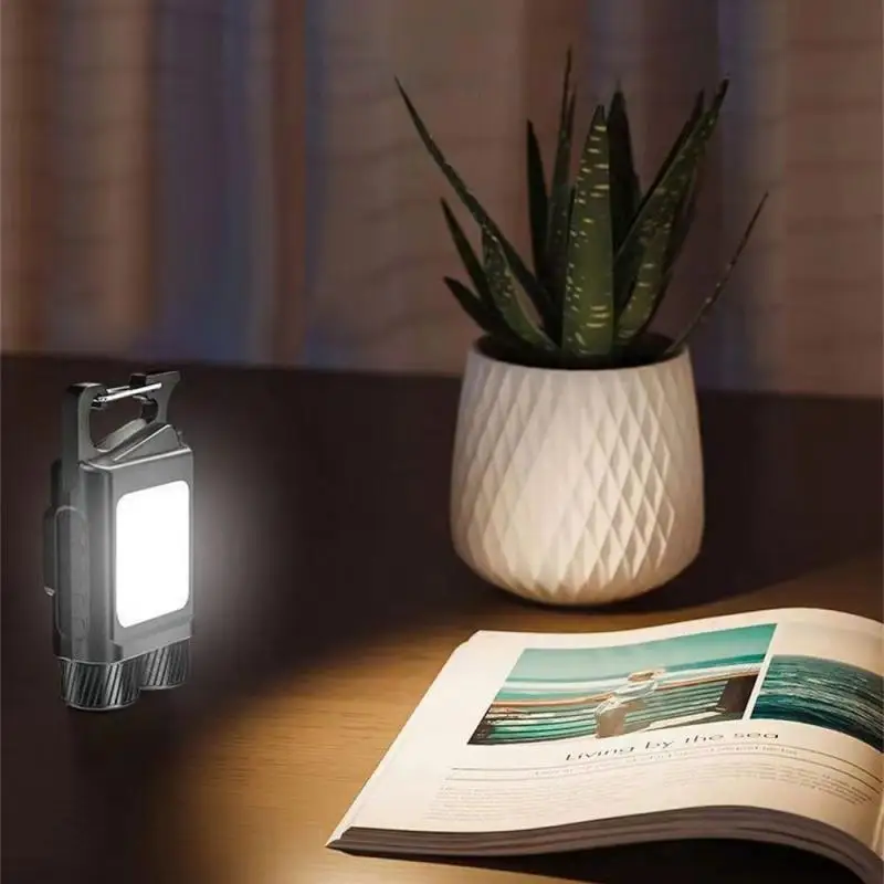 

LED Portable Rechargeable Super Bright Outdoor Small Long-Range Mini Camping Lantern Portable Multi-Function Floodlight