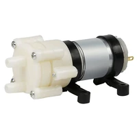 12v r385 water diaphragm oxygen air pump mini fish tank aquarium pump fountain pond motor dc