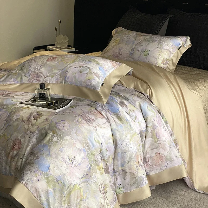 

Комплект постельного белья из лиоцеллового хлопка 1000TC