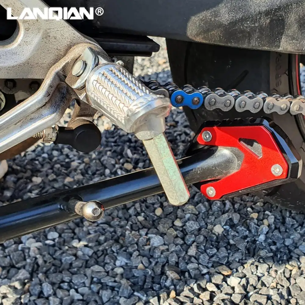 

For SUZUKI GSX-S1000F GSX-S1000 Katana 2017 2018 2019 2020 2021 Kickstand Plate Foot Side Stand Enlarger Extension Support Pad