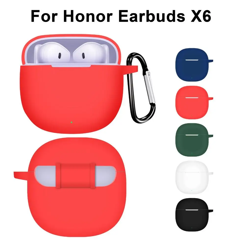 Противоударный силиконовый чехол для наушников Honor Earbuds X6