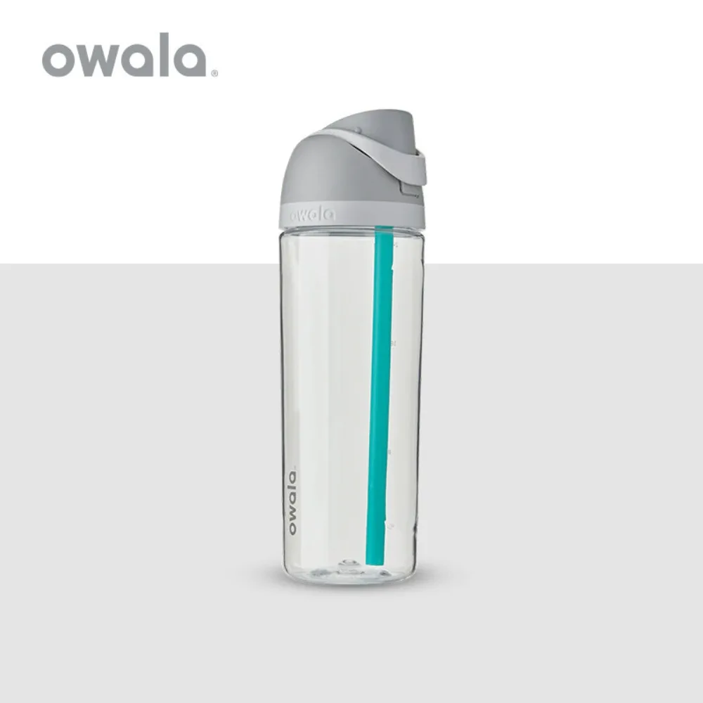 Фото Бутылка для напитков Owala FreeSip Tritan с крышкой-поппером и встроенной трубочкой, спортивная бутылка для воды без BPA, 740 мл №4