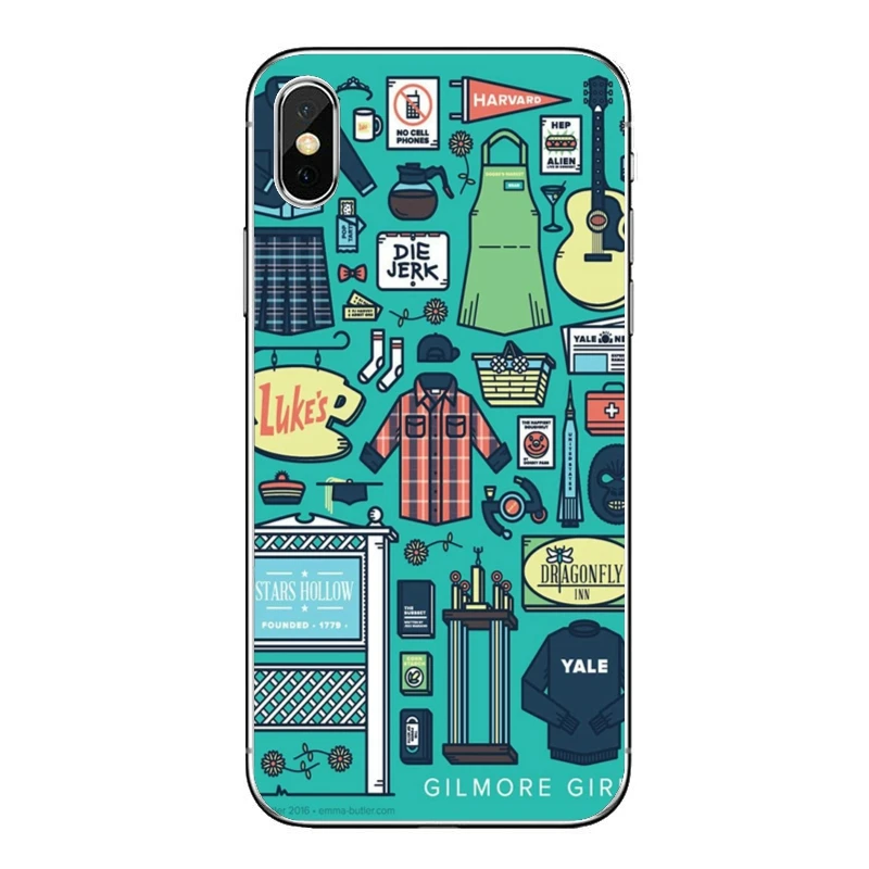 Чехол для телефона Gilmore girls Lukes аксессуары iPhone 13 12 11 Pro Mini XS Max XR X 8 7 Plus 6 6S 5 5S SE 2020 |