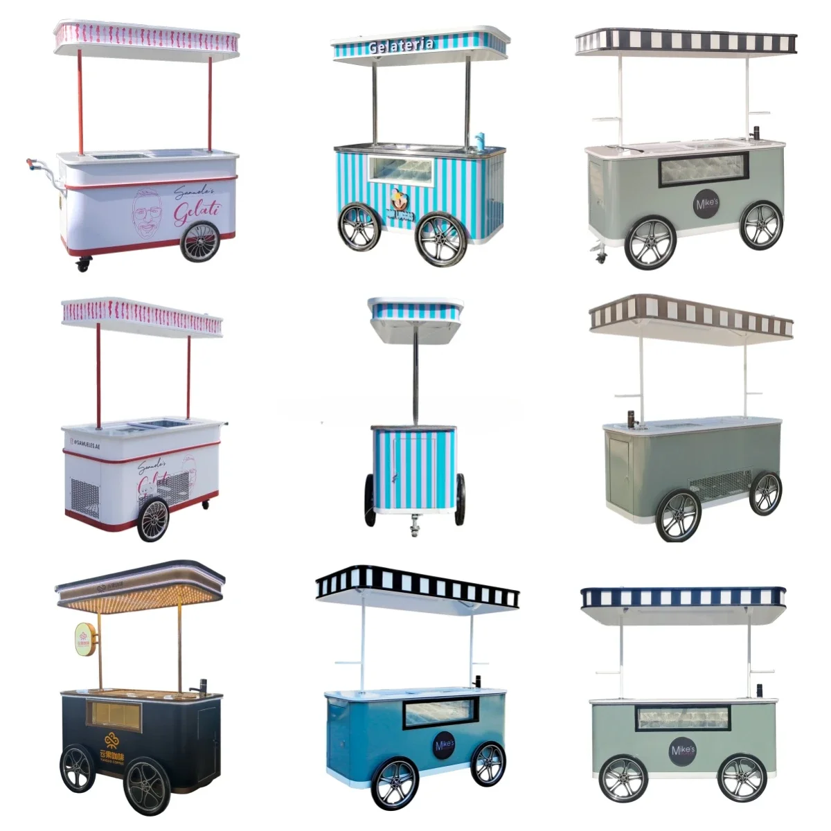 Тележка для фаст-фуда на продажу уступка глубокая фритюрница прицеп еды грузовик