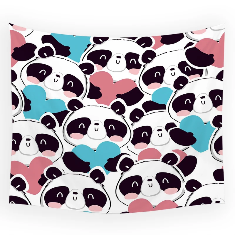 

Домашний декор, милый искусственный гобелен, настенный подвесной фон для спальни, гостиной, ткань, эстетический Декор для комнаты