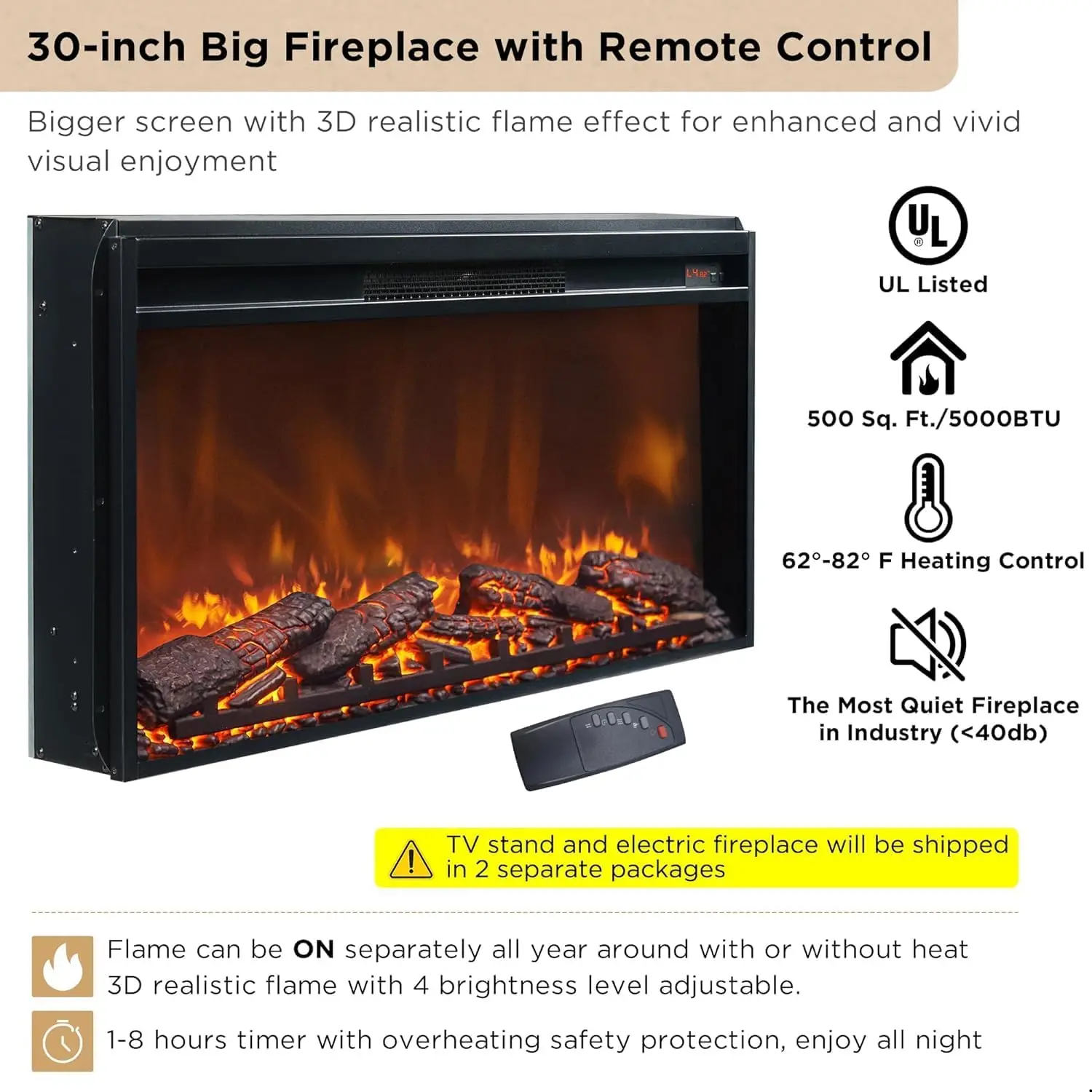 Роскошная 70-дюймовая рифленая подставка для телевизора. Современный шикарный