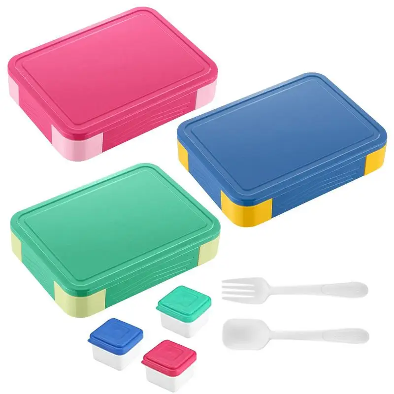 

Travel Vegetable Salad Container Vegetable Bowl 5 Compartments Salad Toppings Dressings Bowl 1340ml Reusable Container Lunch