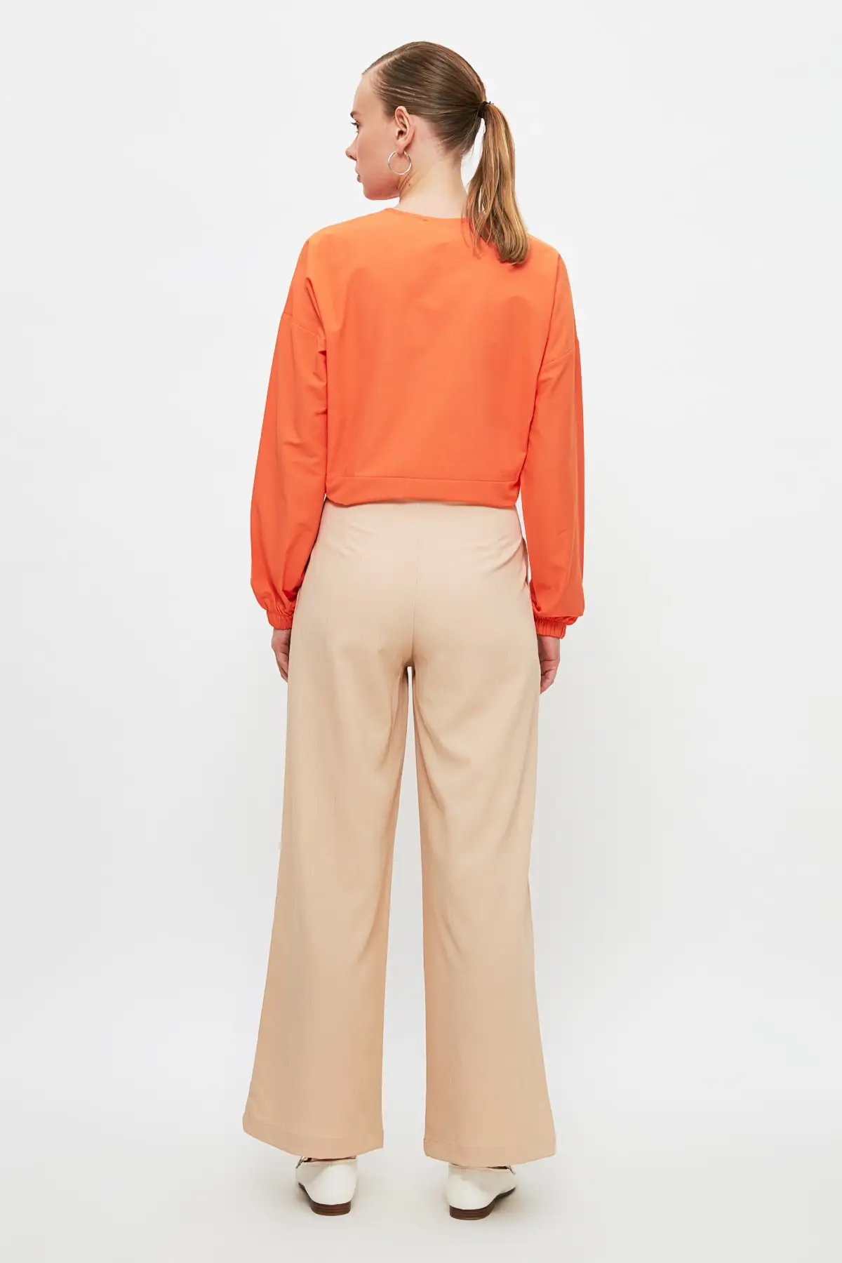 

Trendyol Button Detail Flare Pants TCTSS21PL0660