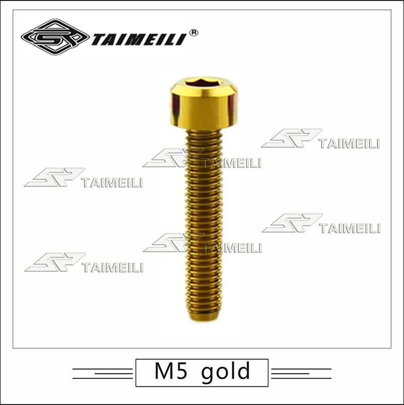 Титановые болты TAIMEILI M5X10-50 мм