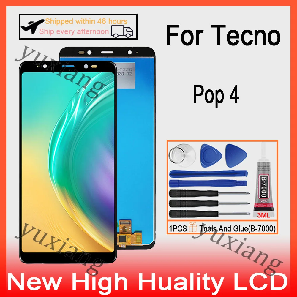 

Original For Tecno Pop 4 BC2 LCD Display Touch Screen Digitizer Replacement